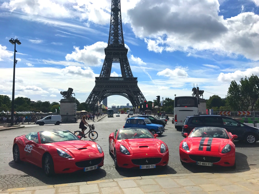 Conduisez une ferrari à paris